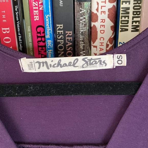 Drapey eggplant top - Picture 3 of 6